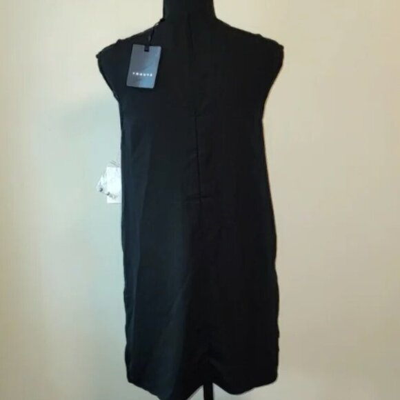 NWT Trouve Black Studded Sleeveless Tunic Size S - Picture 3 of 6
